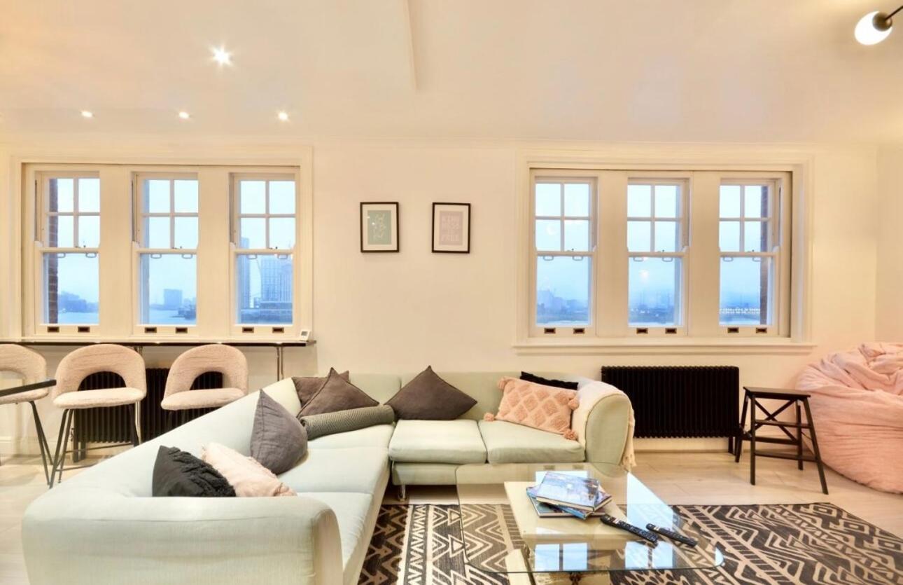 3 X Bedroom Riverside Flat With Hot Tub On Roof Terrace London Exterior foto